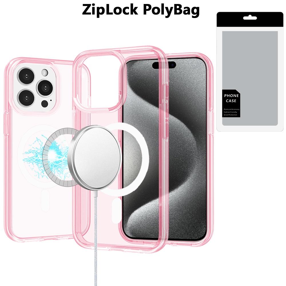 iPhone 15 Pro Max Skin-Touch Magnetic Hybrid Case – Soft Finish with Kickstand & Metal Ring, photo 3 of 6