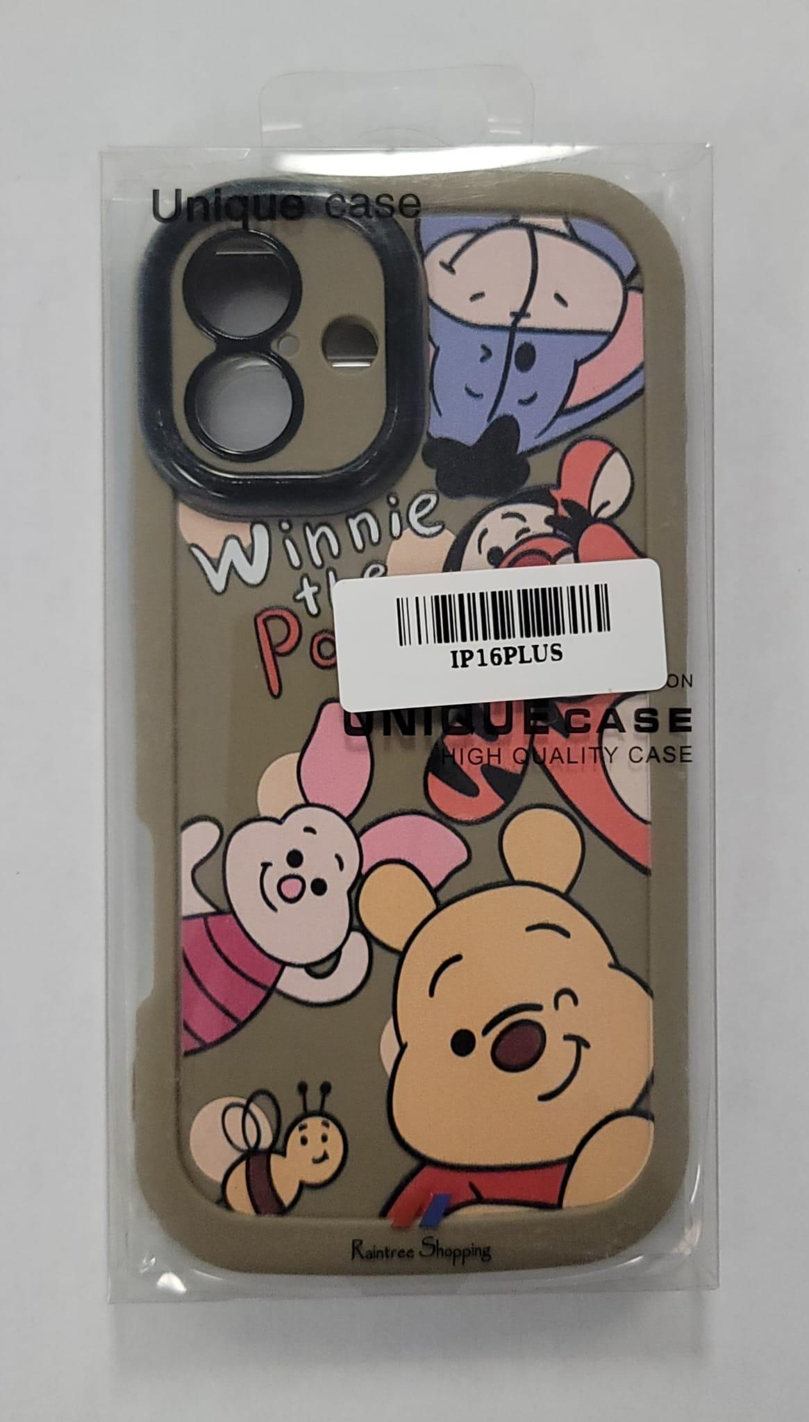 "Winnie & Friends" Soft Beige Case – IP16PLUS
