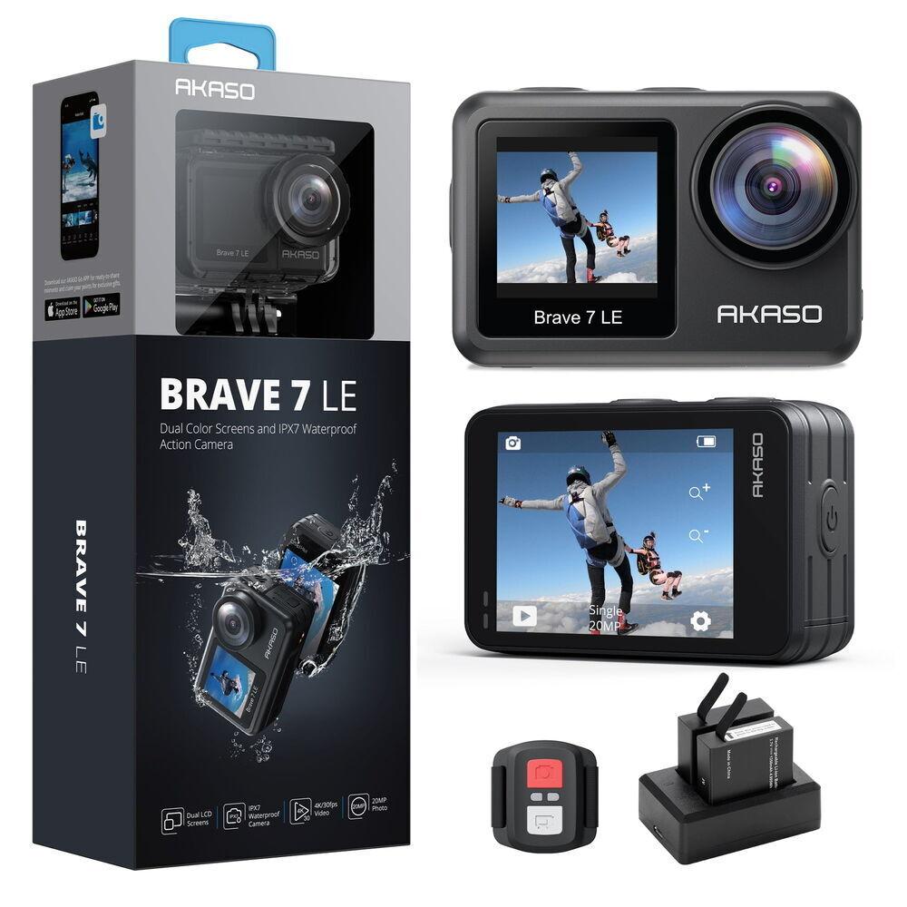 AKASO Brave 7 LE Action Camera - Black