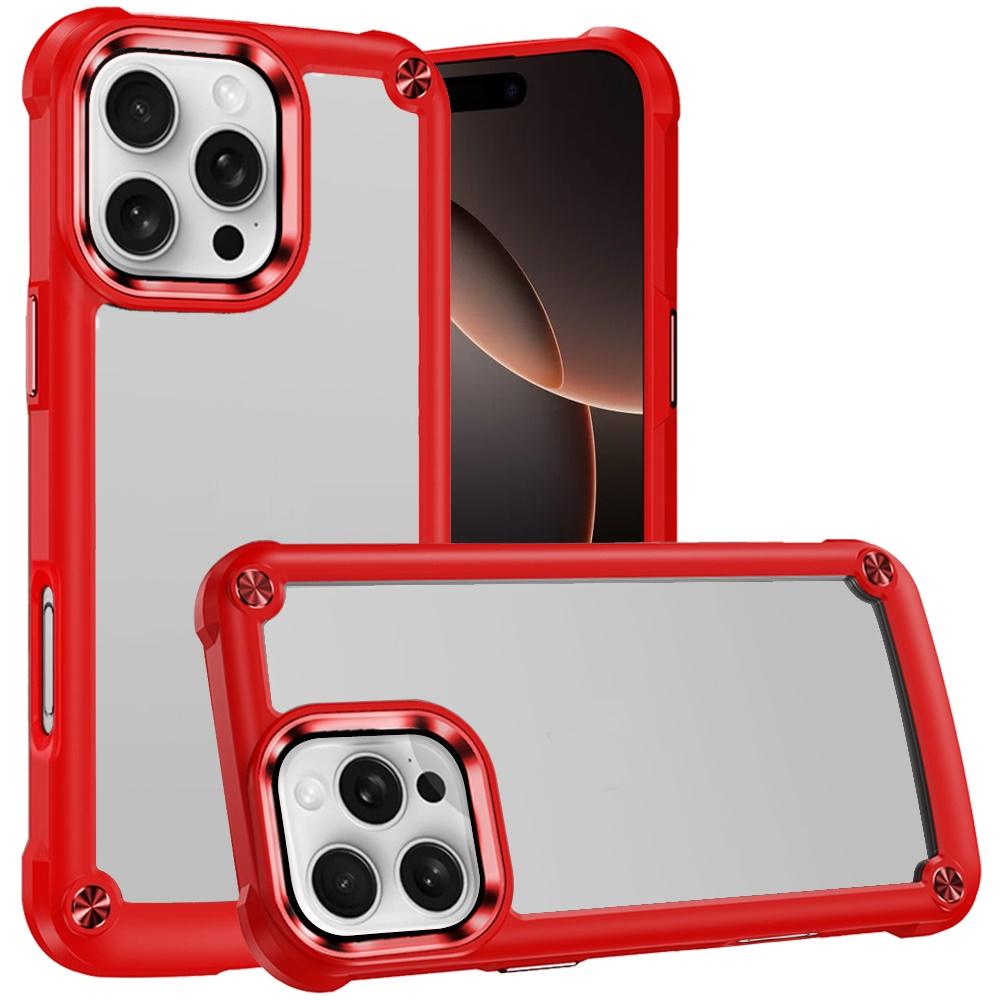 iPhone 16 Pro Max 6.9-Inch Ultimate CaseX Transparent Hybrid Case – Crystal Clear Back with Metal Buttons & Camera Guard, Slim Shockproof Design, photo 7 of 9