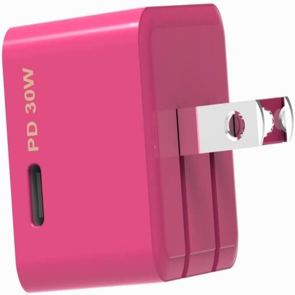 RapidX 30W USB C Wall Charger-PINK