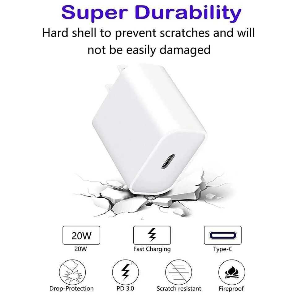 Charger For iPhone 12, 12 pro, 12 pro max - USB-C Fast, photo 3 of 3