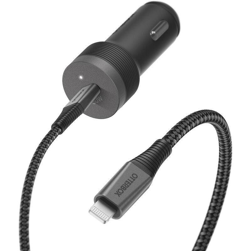 OtterBox Premium Pro 30W Car Charging Kit with Lightning to USB-C Cable (2M / 6.6ft), photo 2 of 4