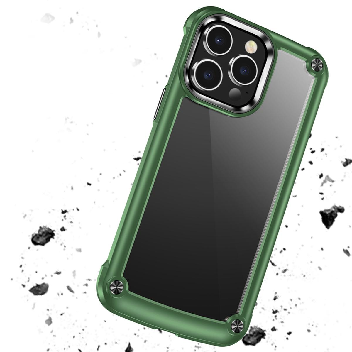 iPhone 15 Pro Max CaseX Ultimate Clear Hybrid Case – Metal Buttons & Reinforced Camera Edges, photo 8 of 9