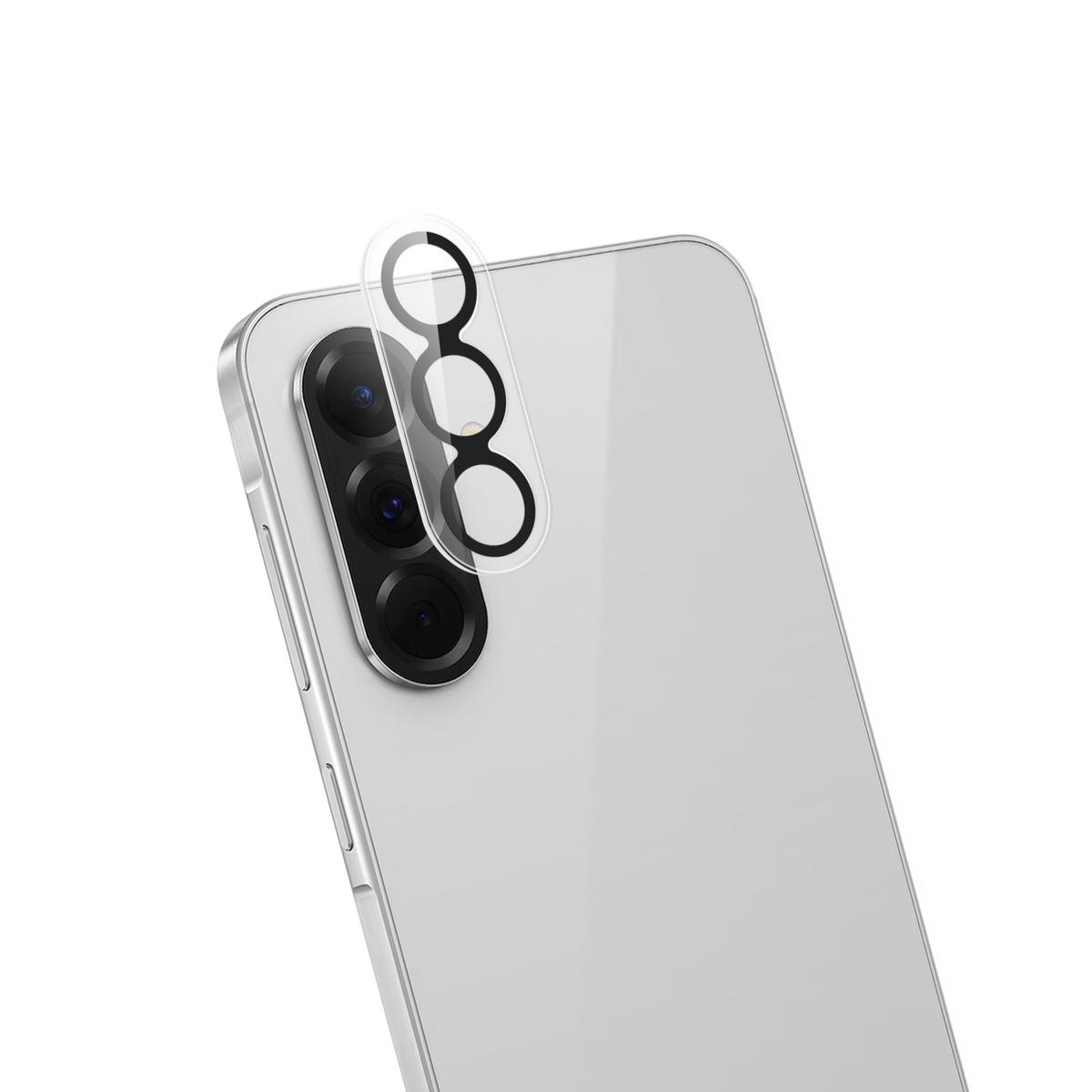 Samsung Galaxy A37 Camera Lens Protector Black Edge Tempered Glass 2.5D, photo 2 of 2