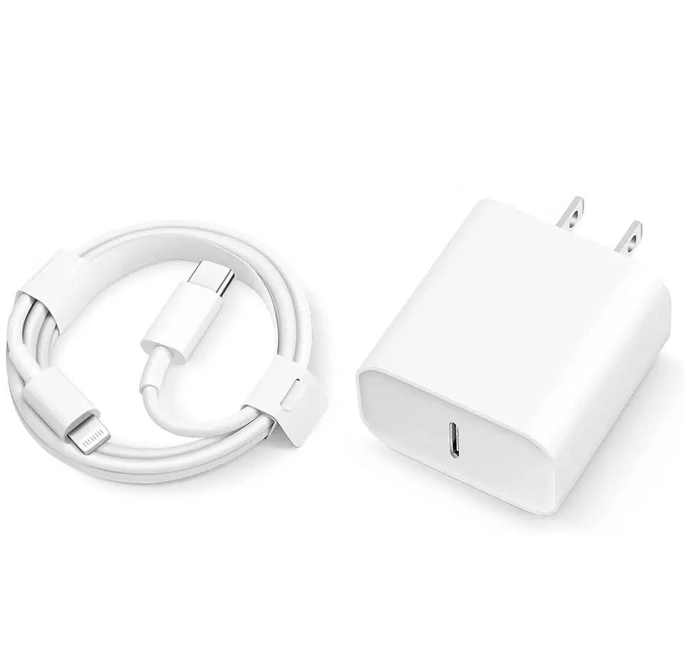 20W USB-C Fast Charger PD Adapter + Cable for iPhone 11, 11 pro max, 12, 12 pro max, 12, 12 pro max, 14, 14 pro max, photo 4 of 4