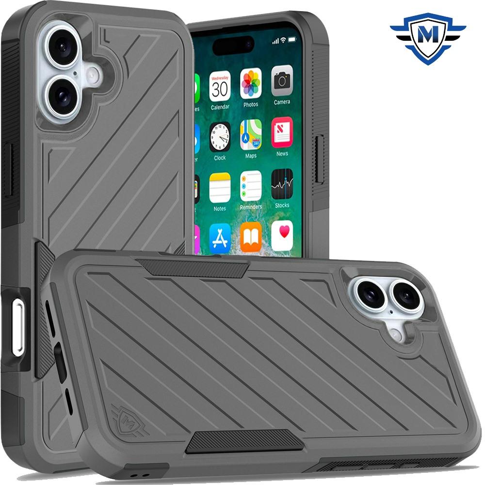 iPhone 16 Plus 6.7" METKASE Dual Layer Hybrid – Noble Lined, Slide-Out Pack, photo 11 of 12