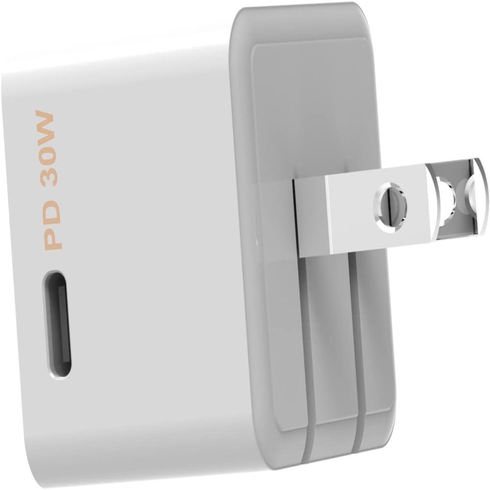 RapidX 30W USB C Wall Charger-WHITE