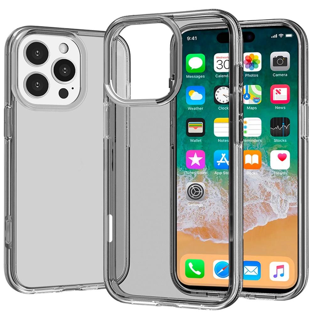 iPhone 16 Pro Max 6.9-Inch Sturdy Ultra Thick 3mm Transparent Hybrid Case – Heavy-Duty Shockproof Clear Cover with Reinforced Corners, photo 2 of 5
