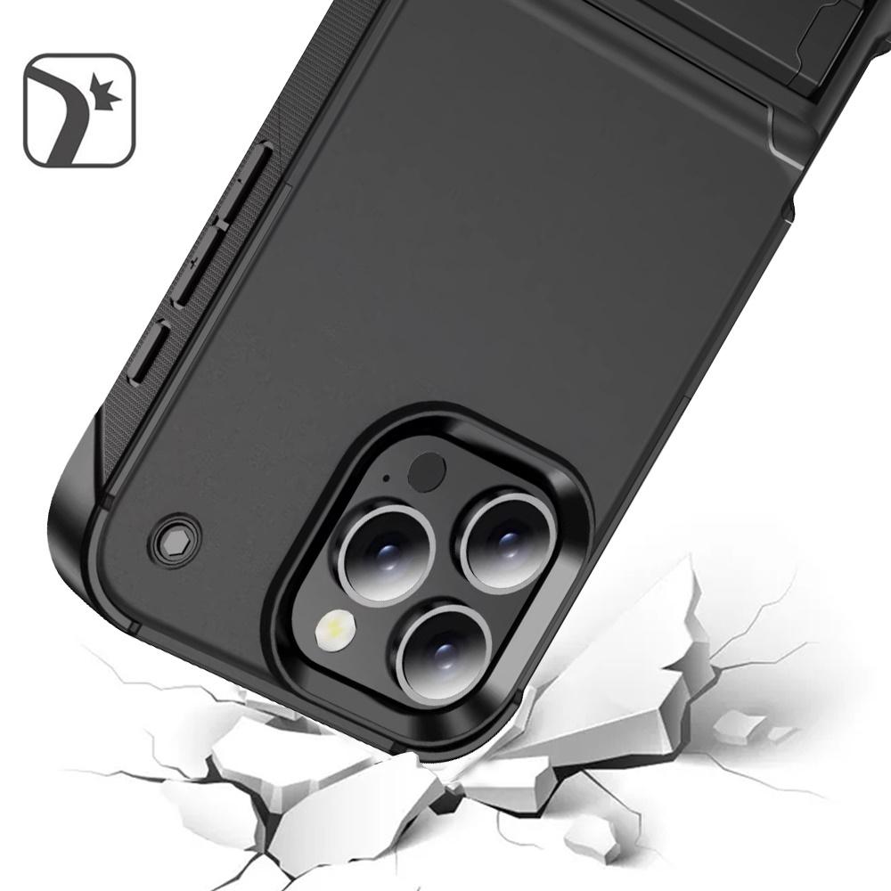 iPhone 16 Pro Max 6.9-Inch Thunder Kickstand Hybrid Case – Rugged Shockproof Cover with Built-in Stand & Dual-Layer Protection, photo 2 of 4