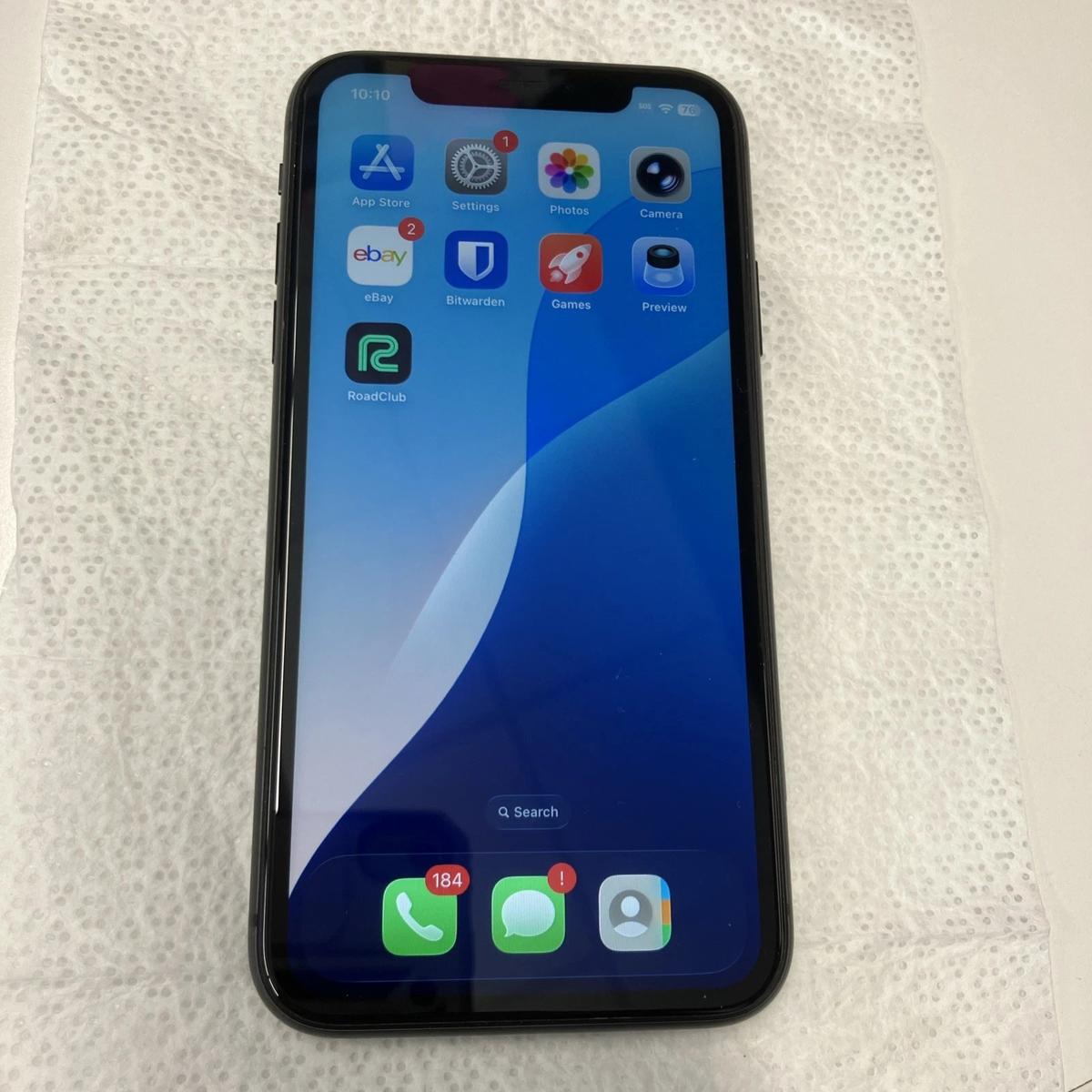 iPhone 11 64GB – Unlocked, Good Condition, Original Parts (Not Refurbished). Works with any carrier. Backed by a 90-Day Warranty., photo 2 of 4