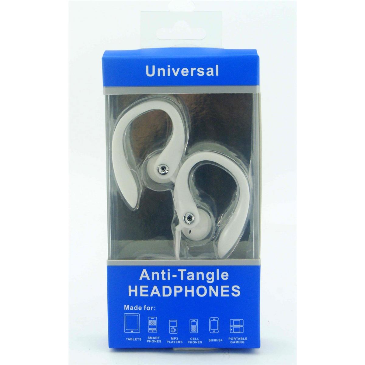 Around Ear Stereo Hands Free with Super Sound 07ST - White