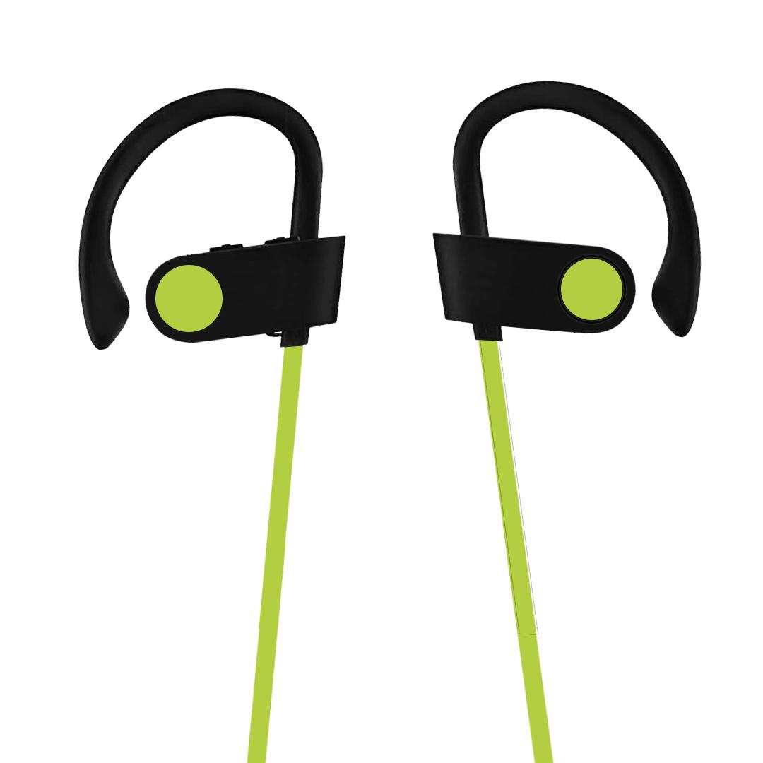 BT-S225 Stereo Sports Bluetooth Headset For Talk and Music in Green