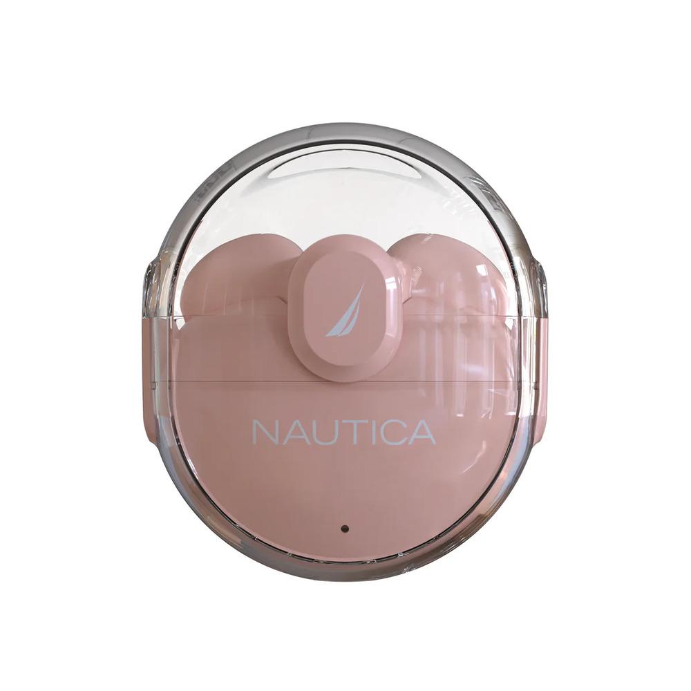 NAUTICA T320 Bluetooth Earbuds, Wireless Connection, 6 Hours Playtime, Bluetooth 5.1, Hands-Free Stereo Calls, Fast Auto Pair, IPX5 Splashproof, Lightweight Transparent Design for iOS, Android, photo 9 of 10