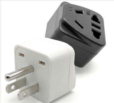 Home Charger Adapter Converter - Black