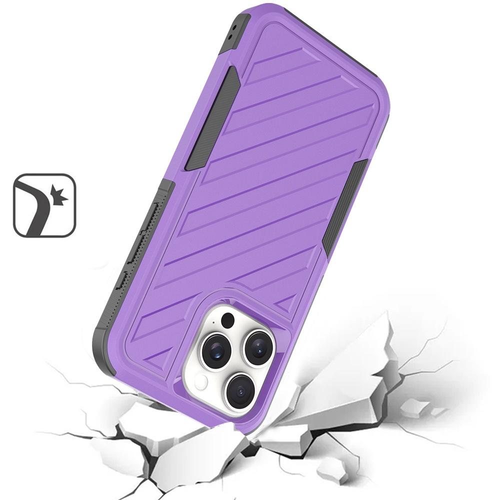 Noble Lined Dual-Layer Hybrid Shockproof Case for iPhone 15 Pro Max, photo 6 of 9