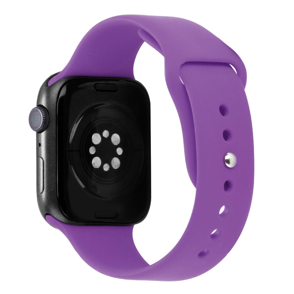Premium Silicone Watch Band for Apple Watch Ultra 49mm / 45mm / 44mm / 42mm – Soft, Durable & Stylish, photo 3 of 10