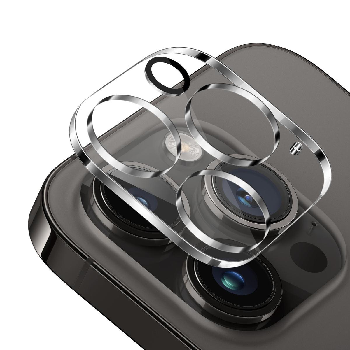 Apple iPhone 14 Pro Camera Lens Protector Clear Tempered Glass 2.5D, photo 2 of 2