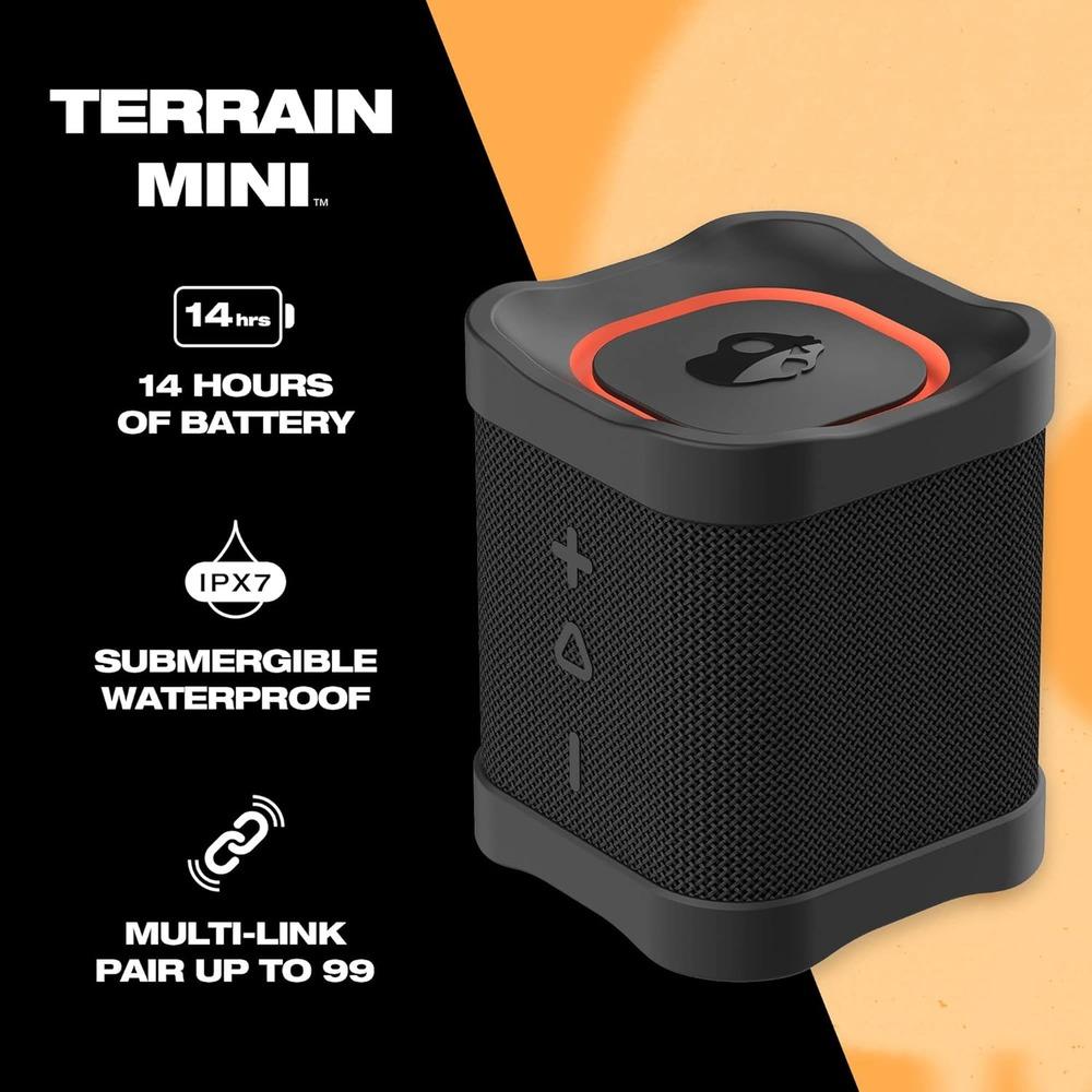 SKULLCANDY TERRAIN MINI WIRELESS SPEAKER - BLACK