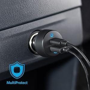 Anker 30W 2-Port Type C Fast Car Charger with 18W Power Delivery and 12W PIQ, PowerDrive PD 2, photo 5 of 7