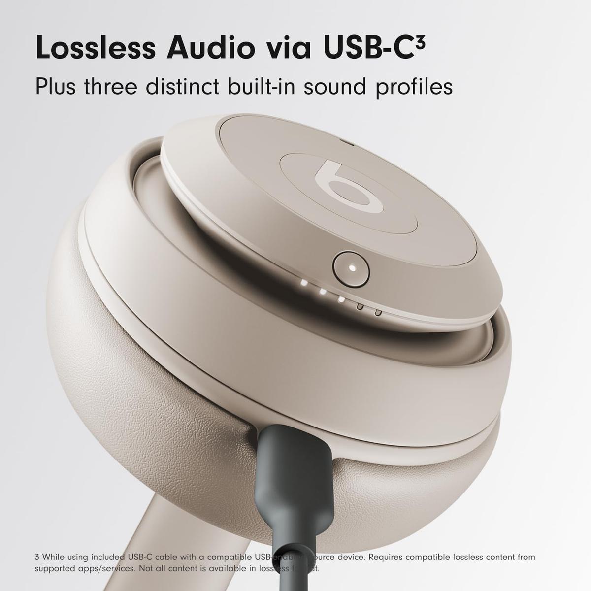 Beats Studio Pro - Wireless Bluetooth Noise Cancelling Headphones - Sandstone, photo 6 of 7