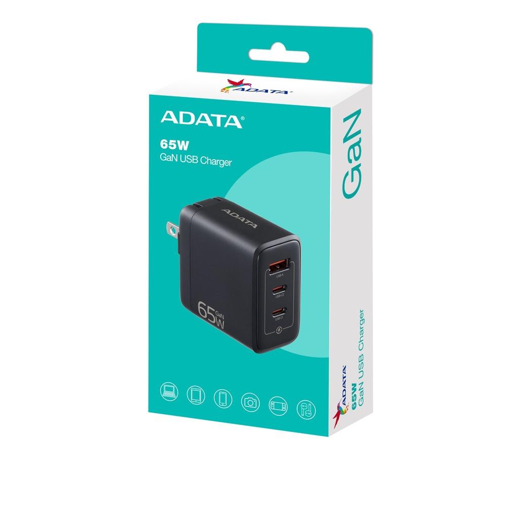 Adata 65W GaN Charger - Black