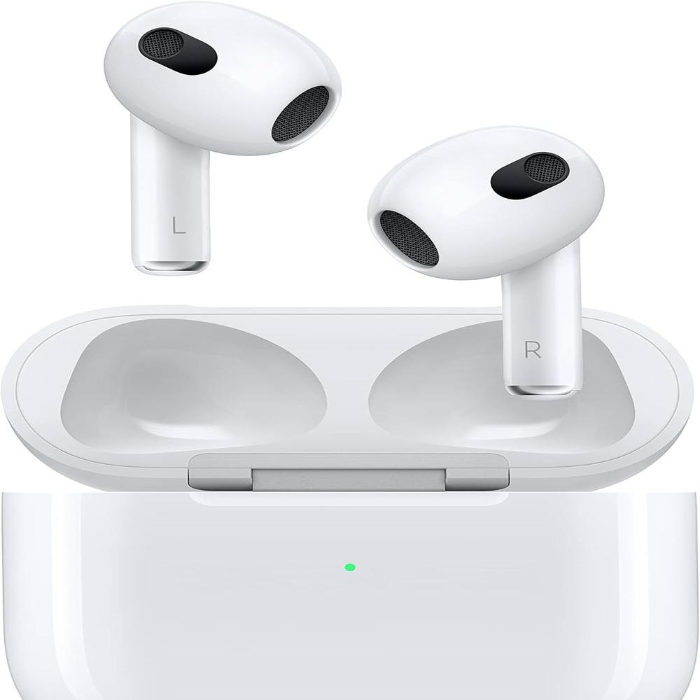 Original OEM Apple AirPods (3rd Generation) – True Wireless Bluetooth Earbuds with Personalized Spatial Audio, MagSafe Charging Case, Sweat & Water Resistance
