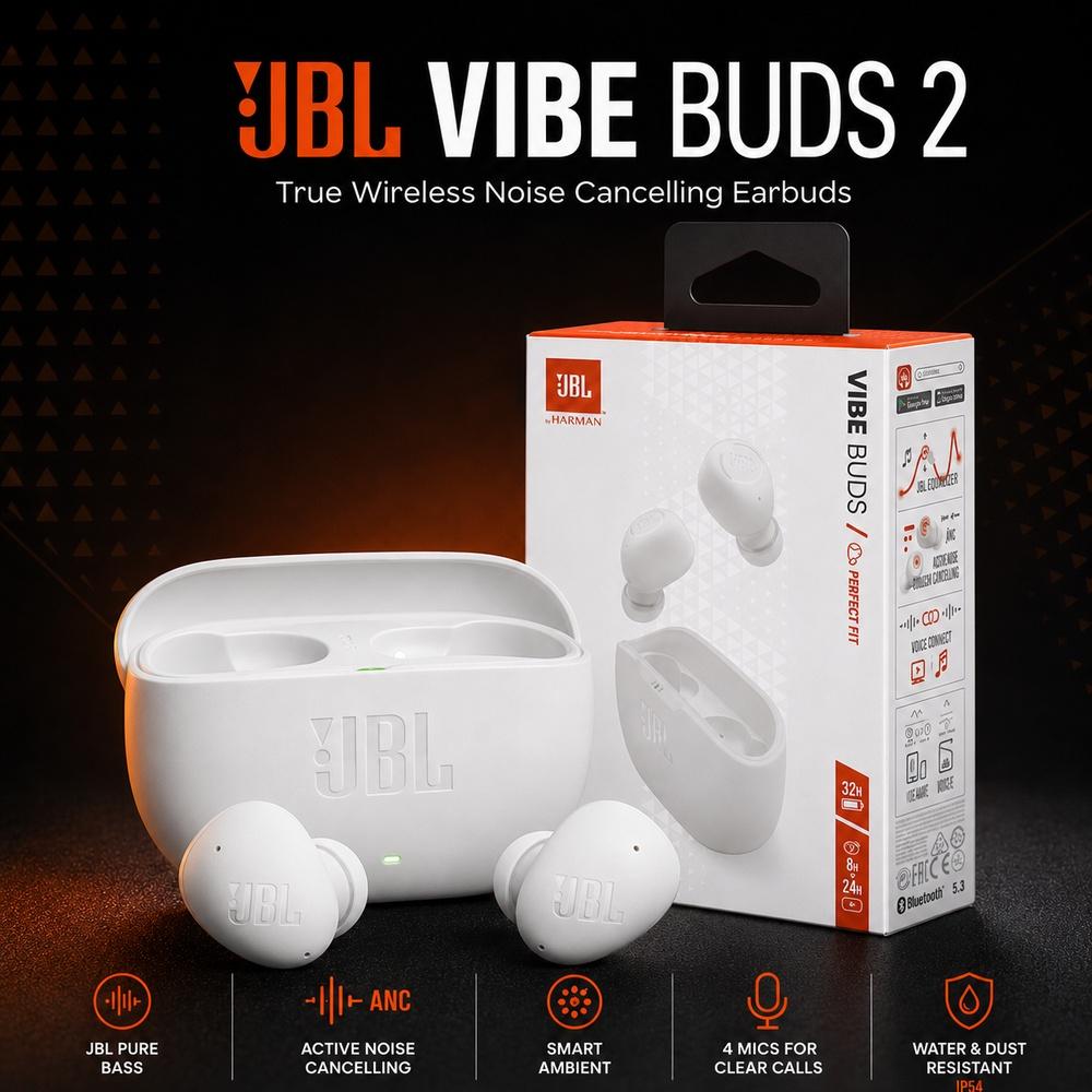 JBL VIBE BUDS 2 True Wireless Noise Cancelling Earbuds
