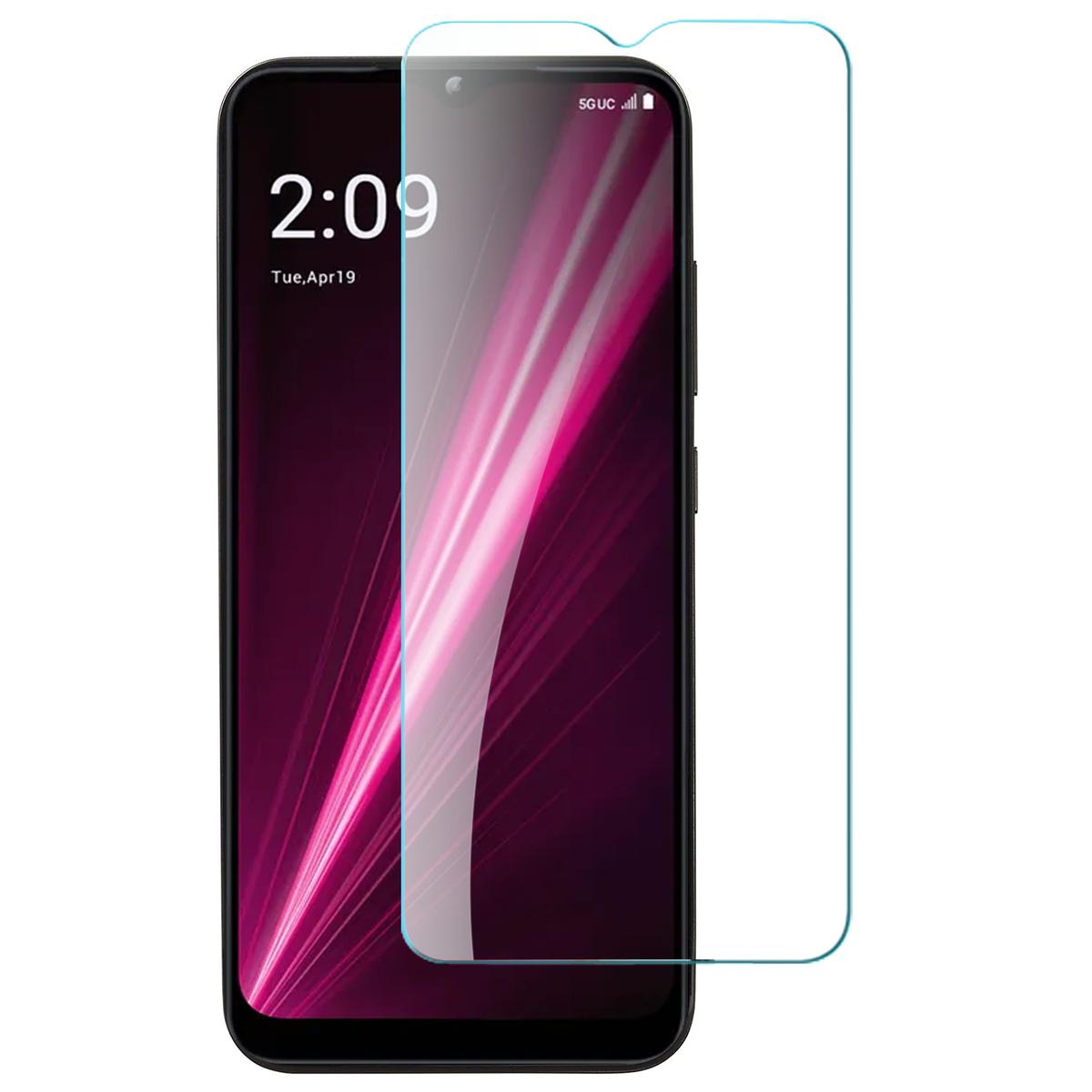 Celero 5G 2023 6.5" Compatible, Revvl 6 5G Clear Tempered Glass