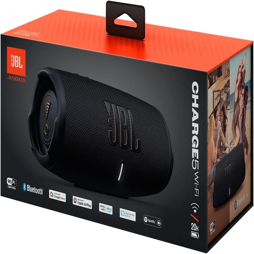 JBL Charge 5Wi-Fi SPECIAL VERSION Portable Wireless Speaker - BLACK