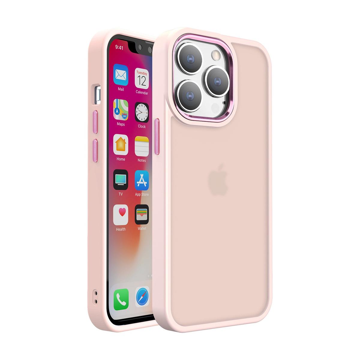 iPhone 15 Plus Polished Oil Thick Acrylic Hybrid Case with Metal Buttons, photo 8 of 9