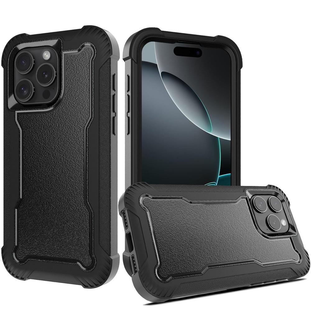 iPhone 16 Pro 6.3" Sturdy Think 3-in-1 Tough Hybrid Case | Rugged Triple-Layer Shockproof Protection