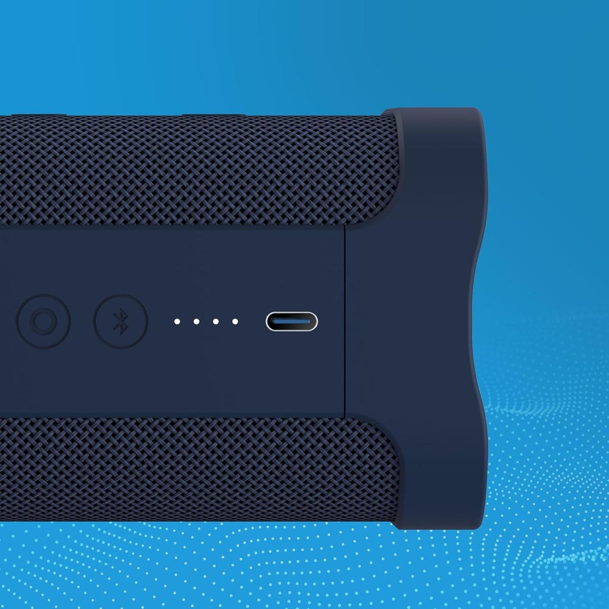 Skullcandy Terrain Wireless Bluetooth Speaker - IPX7 Waterproof Portable Speaker with Dual Custom Passive Radiators, 14 Hour Battery, Nylon Wrist Wrap, & True Wireless Stereo, photo 3 of 5