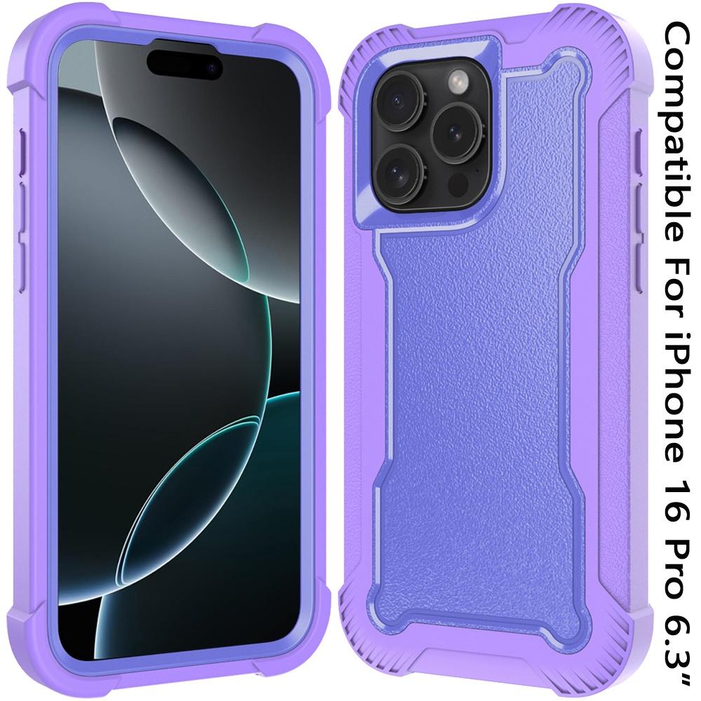 iPhone 16 Pro 6.3" Sturdy Think 3-in-1 Tough Hybrid Case | Rugged Triple-Layer Shockproof Protection, photo 6 of 7