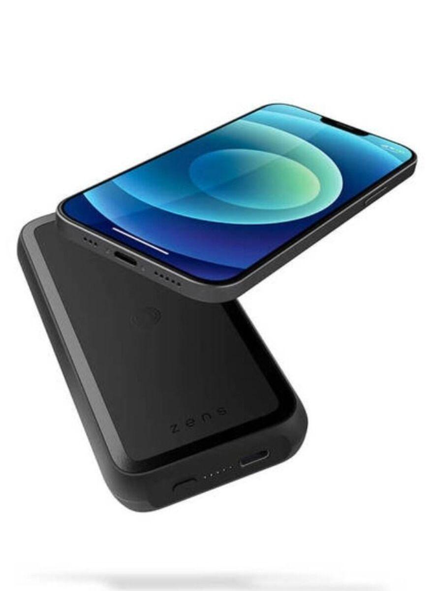ZENS 10.000 mAh Wireless Power Bank MagSafe Compatible - Black, photo 3 of 3