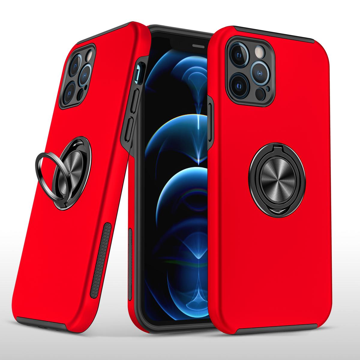 Apple iPhone 11 Pro MAX (XI6.5) CHIEF Oil Painted Magnetic Ring Stand Hybrid Case Cover, photo 3 of 7