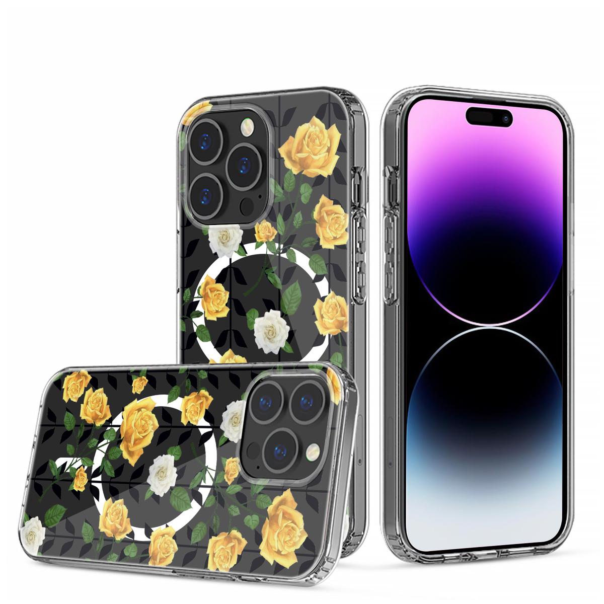 iPhone 15 Thick Hybrid Design Cover Case - H
