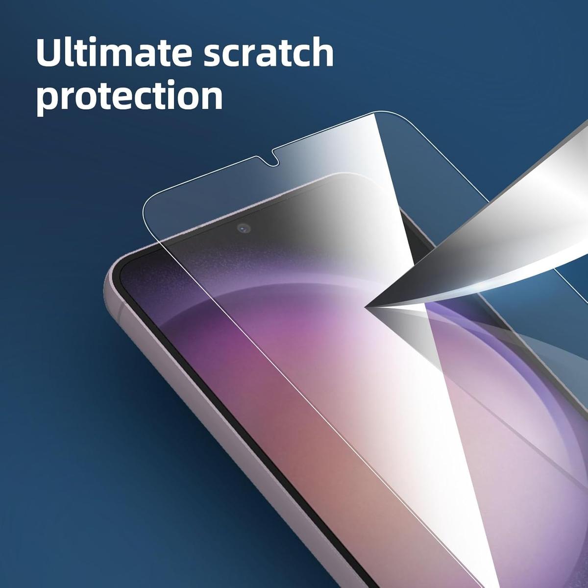 Tempered Glass Screen Protector for Samsung Galaxy S24 Plus – Anti-Scratch, Shatterproof & HD Clarity, photo 4 of 4