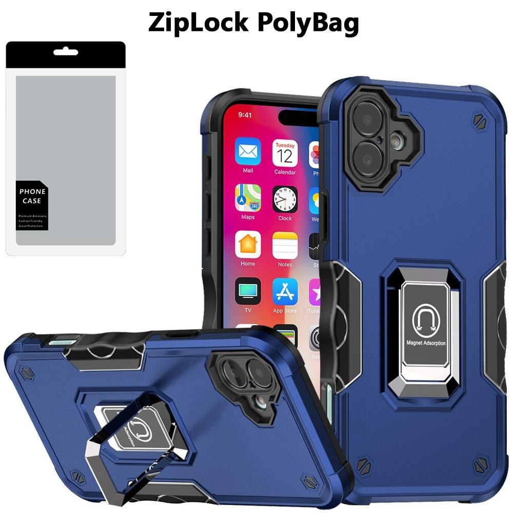 iPhone 16 6.1" OPTIMUM Hybrid Case – Magnetic Ring Stand, photo 2 of 3