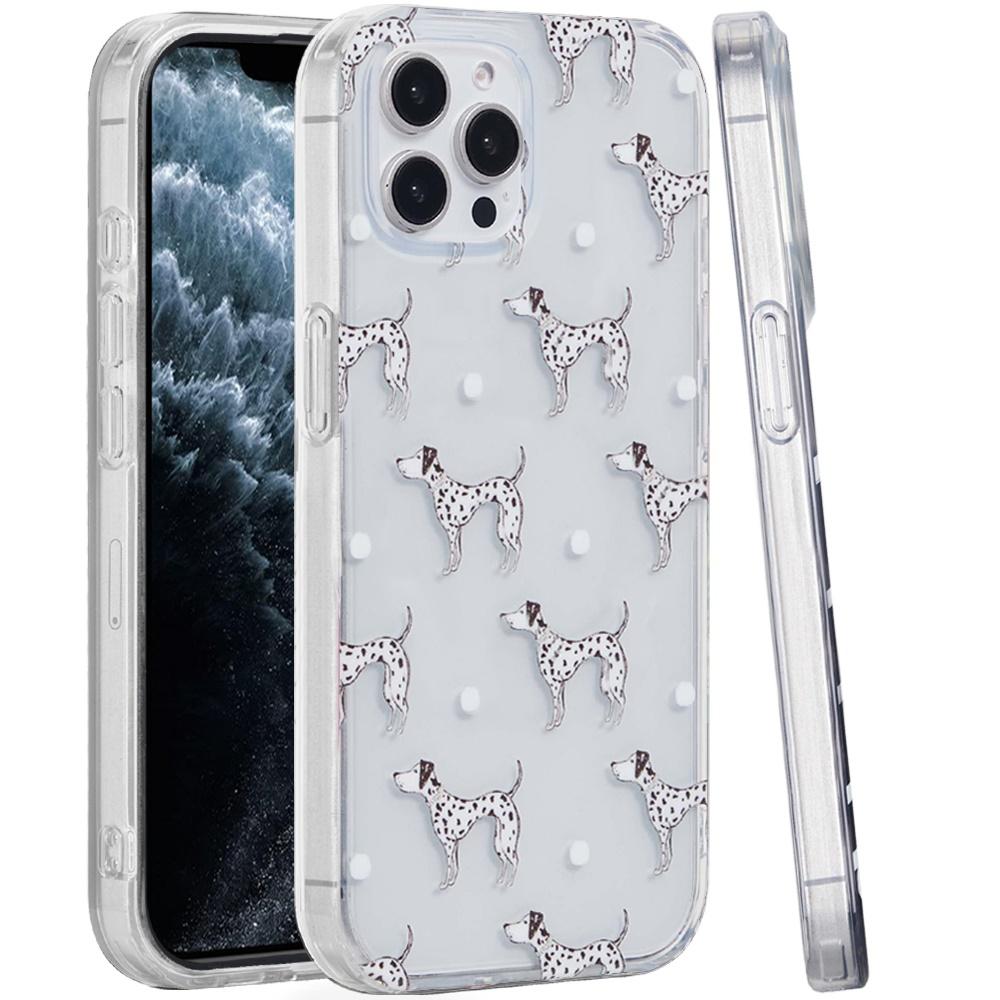 Apple iPhone 11 Pro Max (XI6.5) Double Layer IMD TPU Case – Cute Dogs Design