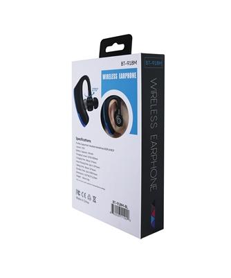 Sporty Bluetooth Earpieces with Microphone and Music 918M in Blue, photo 6 of 7