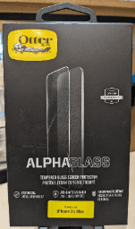 Alpha Glass for iPhoneX/ XS Max with Alignment Frame Tempered Glass Screen Clear