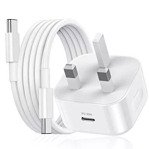 Fast Charging 20W USB-C PD Plug Charger Adapter for iPhone 13, 13 pro, 13 pro max