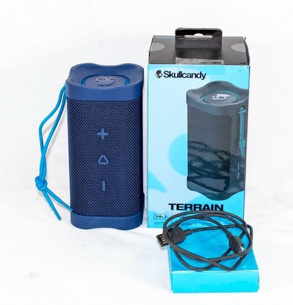 Skullcandy Terrain XL Portable Bluetooth Speaker – Waterproof Wireless Speaker with 18-Hour Battery Life