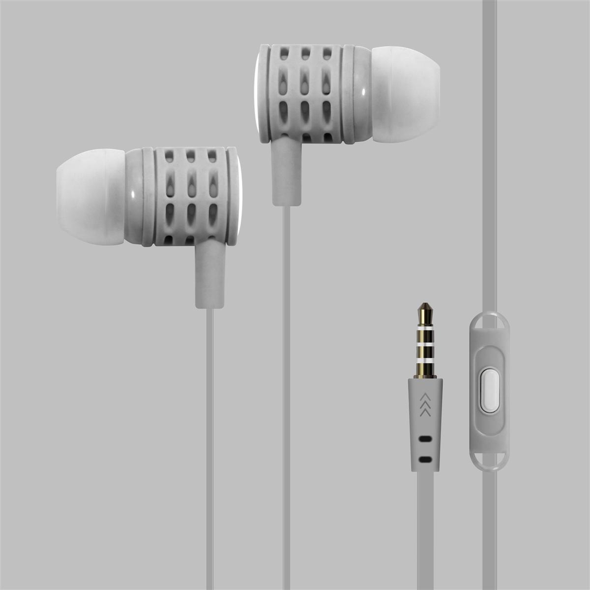 Universal 3.5mm Stereo Hands Free w/Extra Bass 750ST - White, photo 2 of 3