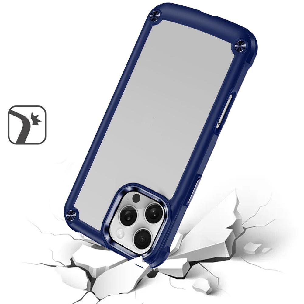 iPhone 16 Pro Max 6.9-Inch Ultimate CaseX Transparent Hybrid Case – Crystal Clear Back with Metal Buttons & Camera Guard, Slim Shockproof Design, photo 4 of 9