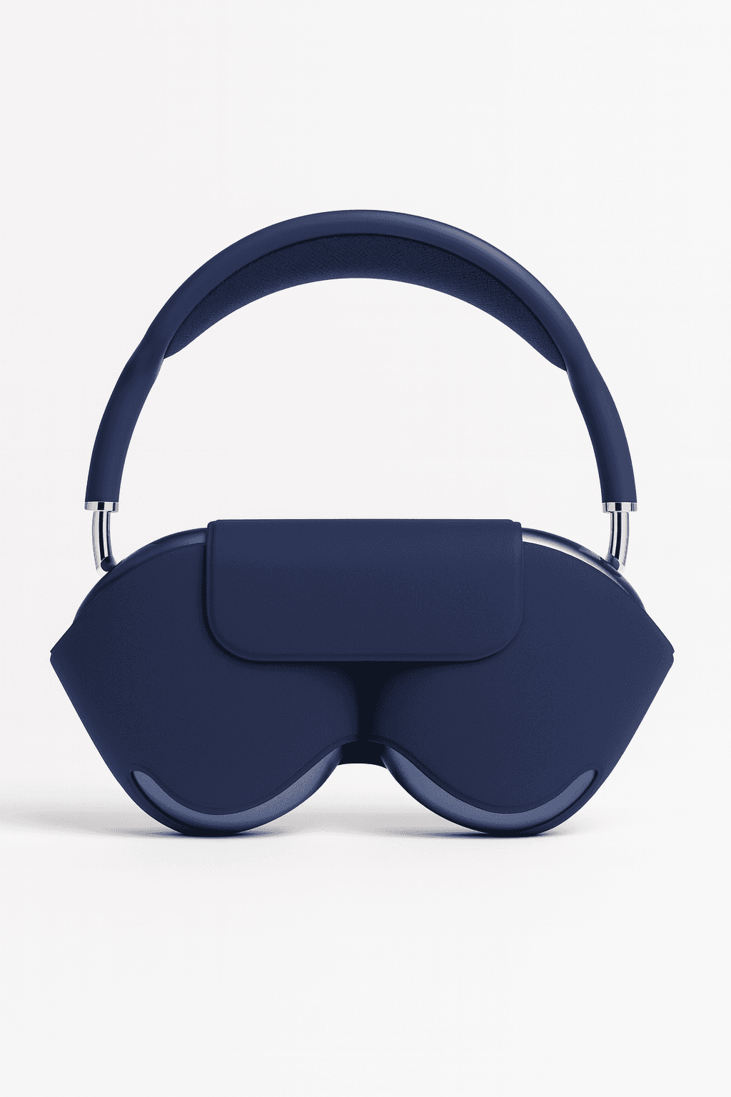 Over-Ear Headphones (White/Silver, Noise Cancelling Style)