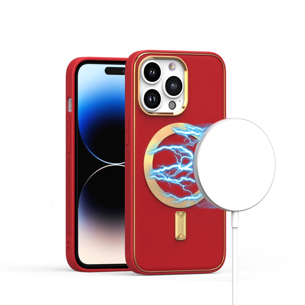 iPhone 15 Pro Ultimate PU Leather Hybrid Case Cover – Premium Feel & Tough Protection, photo 9 of 10