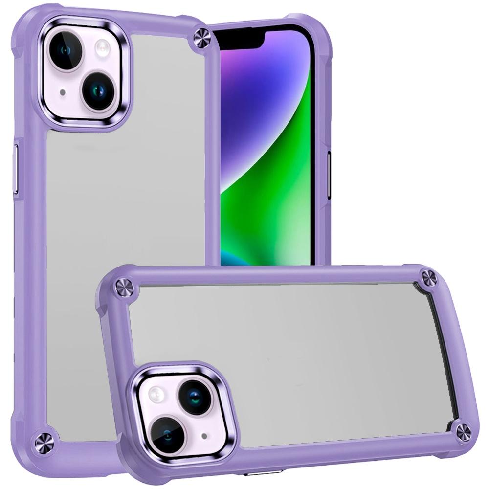 iPhone 14 / 13 Ultimate CaseX Transparent Hybrid Case with Metal Buttons & Camera Guard, photo 5 of 9