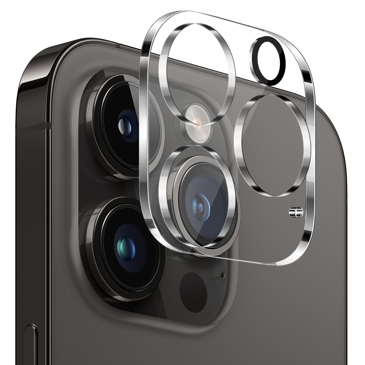 Apple iPhone 14 Pro Camera Lens Protector Clear Tempered Glass 2.5D